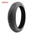 thumbnail image 2 of Puncture Resistant Non-Slip Fat Bike Tire – Durable Folding All-Terrain Replacement for e-Bike, Mountain, Beach, Snow & Trail Riding-26*4.0, 2 of 7