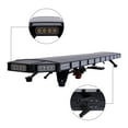thumbnail image 3 of Miumaeov 47inch 104 LED Amber+White Strobe Light Bar Emergency Warning Beacon Tow Truck Response Waterproof, 3 of 20