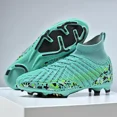 thumbnail image 2 of Zapatos de fútbol al aire libre para hombres, botas de fútbol de entrenamiento profesional, envío directo, ultraligero, antideslizante, césped de alta calidad, superventas, 2 of 5