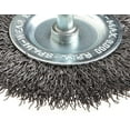 thumbnail image 2 of Forney 60016 Wheel Brush, Coarse Crimped Wire with 1/4-Inch Shank, 3-Inch, 2 of 4