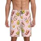 thumbnail image 1 of Balery Breakfast Pantalones cortos de pijama de punto de algodón para hombre con cinturilla y bolsillos-X-Large, 1 of 6