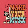 thumbnail image 3 of Mickey & Friends - Make Your Music - Women's Short Sleeve Graphic T-Shirt, 3 of 5