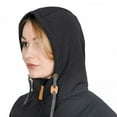 thumbnail image 5 of Trespass Womens Kristen Longer Length Hooded Waterproof Raincoat Jacket, 5 of 5