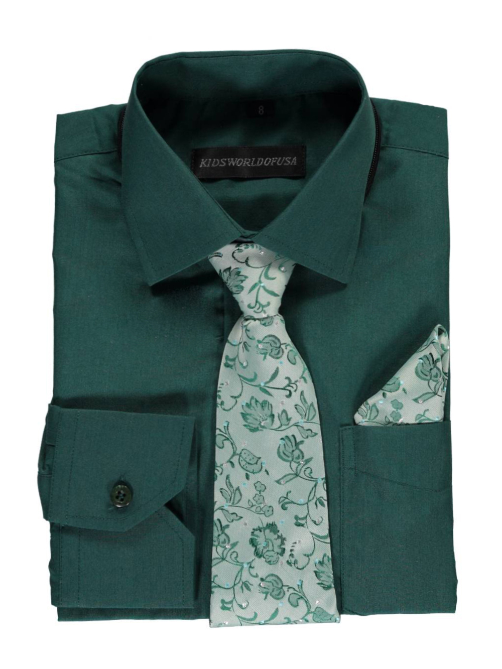 Boys emerald green shirt Clearance
