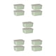thumbnail image 1 of Yuarrent Contenedores de almacenamiento sin BPA para alimentos: seguro para la familia y saludable Fácil de ubicar Contenedor de almacenamiento Type2 NO2, 1 of 6