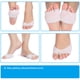 thumbnail image 4 of Funda protectora para dedos del pie, 1 par, almohadilla de silicona para los dedos del pie, funda protectora para caminar, 4 of 15