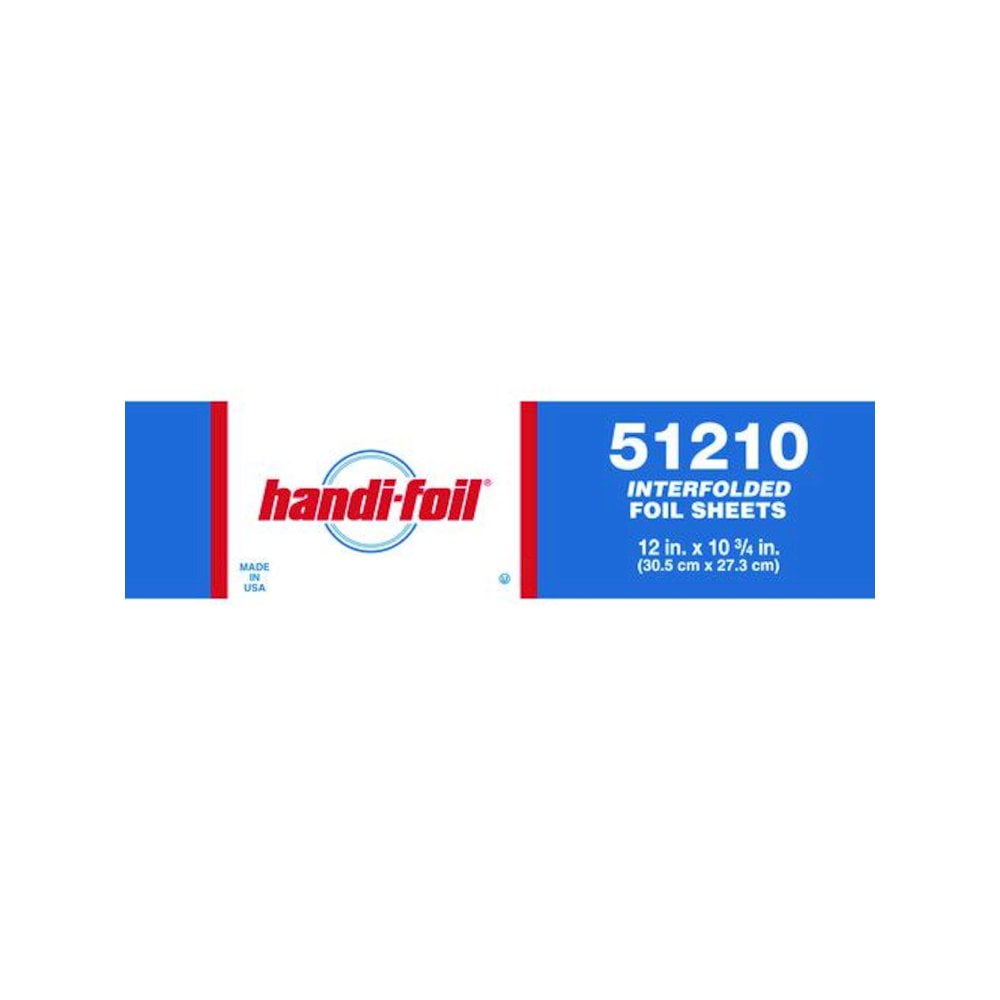 Handi-Foil HFA 51210 10.75 in. x 12 in. Interfold Sheets (3000/Carton)