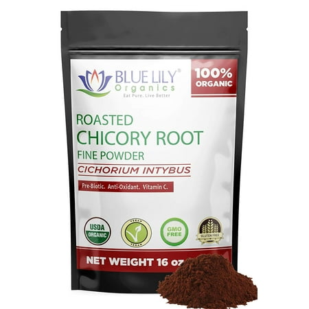 coffee chicory roasted 1lb dietary supplement caffeine organics digestion root lily fiber alternative powder cold healthy own create dialog displays