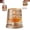 B*1PC, variant on Luxury 360° Spinning Crystal Glass, Rotating Whiskey Glass, Spinning Bourbon & Cocktail Glassware, Unique Gifts for Men, Home Bar Decor, Spinning Whisky Cup Glass