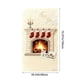 thumbnail image 3 of Cortina navideña para puerta | Cortina festiva con bordado 3D | Decoración de pared para el hogar | Decoración para la puerta principal y el interior | Decoración para fiestas y festivales, 3 of 6