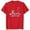 Red, variant on Not A Sign Stick Figure Graphic Novelty Sarcastic Funny Men Tennis T Shirt