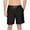 Black, variant on WUWUQF Mens Swimming Trunks Plus Size Shorts Sports Net Beach Dry Quick with Inner Casual Pants Men's Swimwear Blue