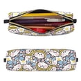 thumbnail image 2 of Balery Cute Rabbit Estuche de Lápices de Cuero Impreso, Estuche para Suministros de Arte, Estuche de Lápices con Cremallera, Estuche de Almacenamiento de Papelería, 2 of 7