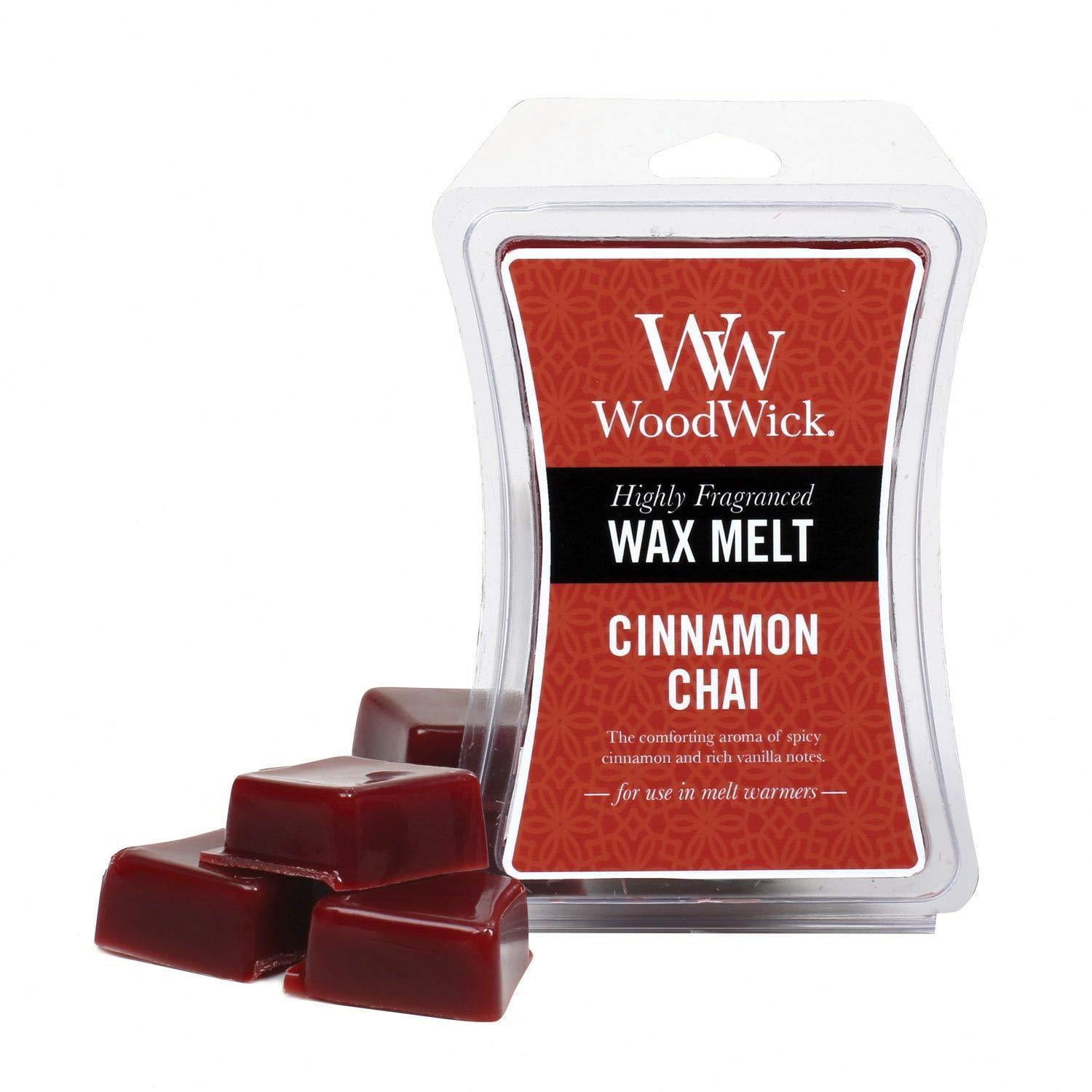 Woodwick Wax Melts, Wood Smoke, 1 Pack of 6, 3 oz