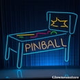 thumbnail image 2 of Glowneon Pinball Neon Sign, Pinball Led Sign, Game Room Decor, Man Cave Decor, Gamer Room LED Neon, 2 of 4