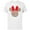 White, variant on Disney Minnie Mouse Icon Red and Green Holiday - Short Sleeve Cotton T-Shirt for Adults - Customized-Black