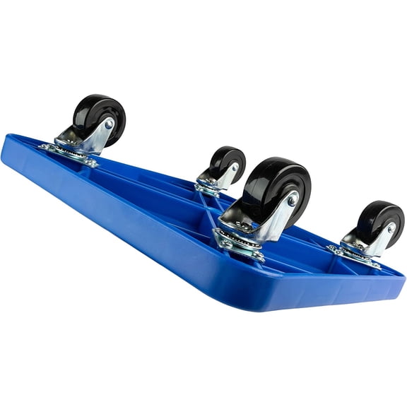Scooter Board Plastic Scooters for Youth Gym & PE Class, Indoor & Outdoor Play, Non-Marring Wheels, Multiple Sizes & Colors