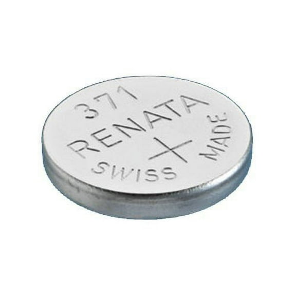 Silver Oxide Button-Cell Battery, 371 by Renata