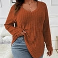 thumbnail image 6 of Lindreshi Plus Size Tops Long Sleeve Womens Winter New Fashion Long Sleeve Sweater for Women, 6 of 8