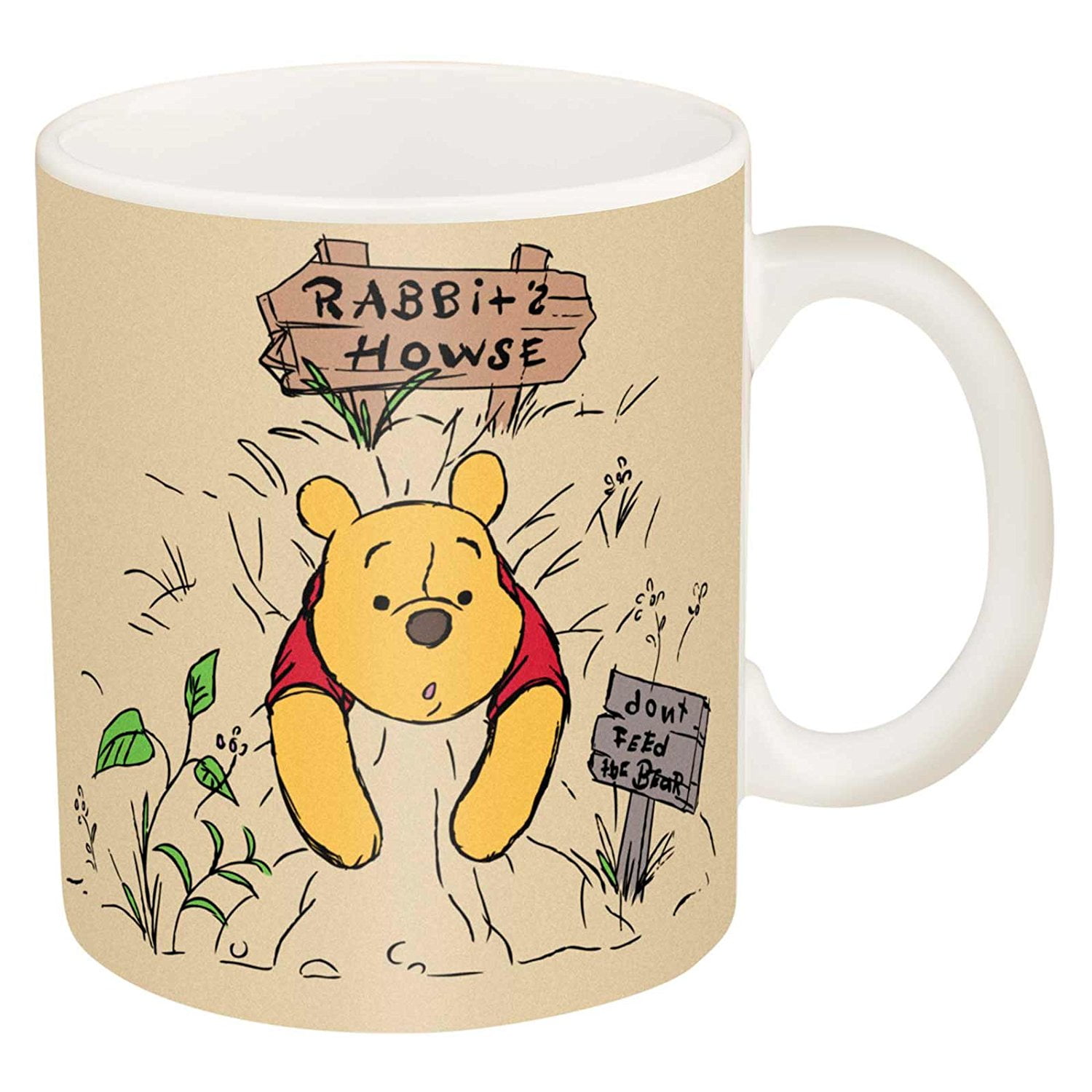 Winnie the Pooh Coffee Mug Beige