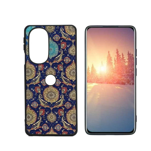 Carpet-Wallpaper-33 Phone Case, Degined for Motorola Edge Plus 2022 Case Men Women, Flexible Silicone Shockproof Case for Motorola Edge Plus 2022
