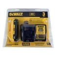 thumbnail image 3 of DeWalt DCB230C 20V 3.0Ah Lithium-Ion Battery & Charger Combo Pack, 3 of 5
