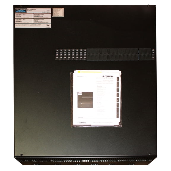 Lutron GP8-1204ML-20 Gp Grafik Eye Dimming Panel, 8 Circuit, 120V