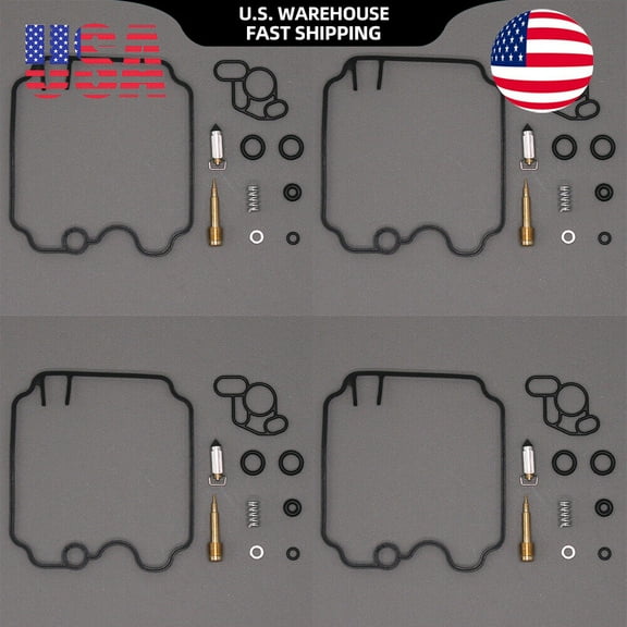 For Yamaha XTZ750 N 1990-1993 YZF750R 1993-1998 Motorcycle Carburetor Repair Kit – Complete Rebuild Set with Gaskets and Jets