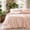 05-Dusty Rose, variant on U by Bedsure 3 Pieces Dusty Rose Floral Comforter Sets, 1 Soft Reversible Botanical Flowers Comforter and 2 Pillow Shams, Queen Size