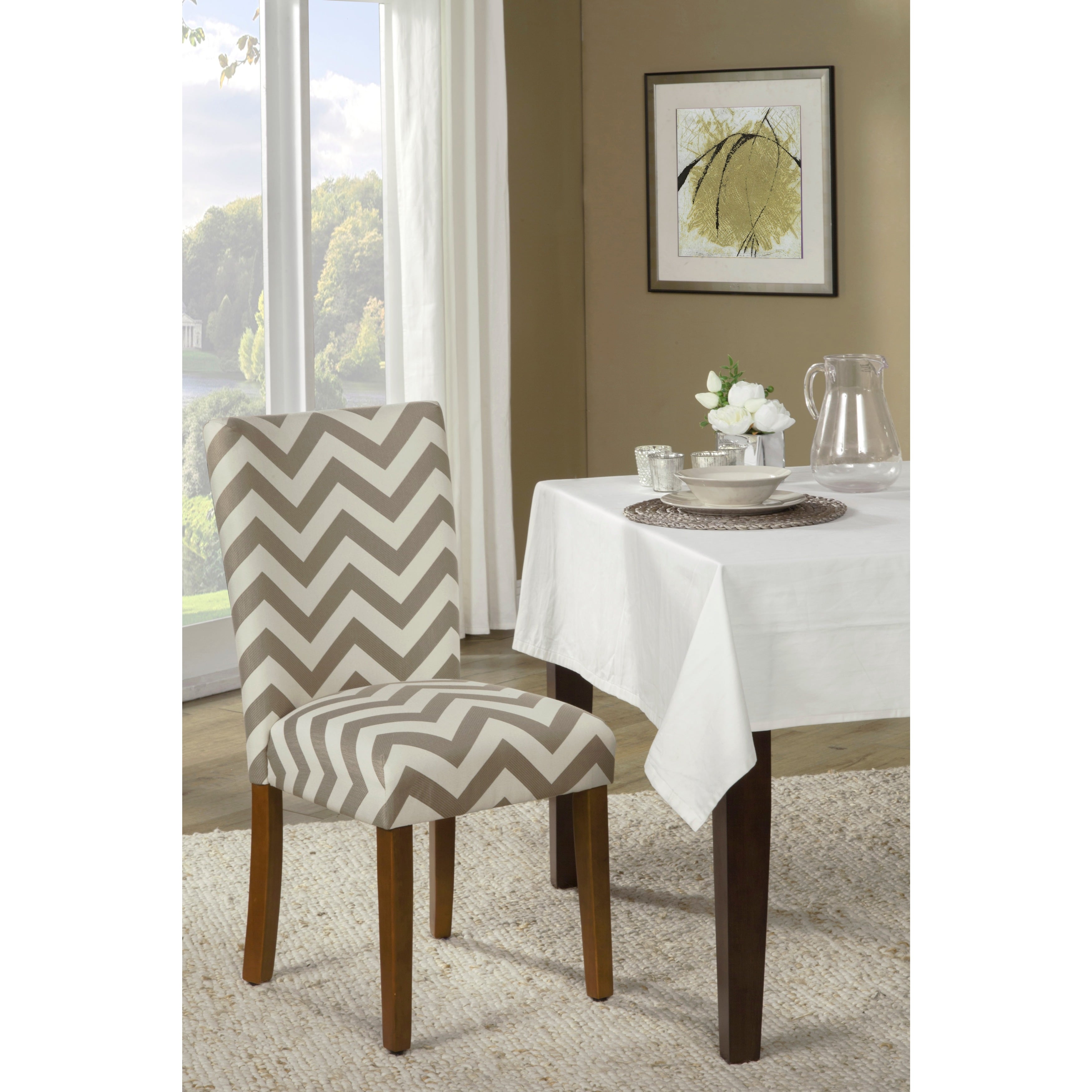HomePop Parsons Dining Chair (Set of 2), Multiple Colors