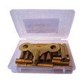 thumbnail image 1 of Brass Blessing 18 Pieces OddEven Number Brass Clock Winding Key 5020, 1 of 1