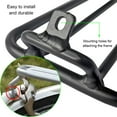 thumbnail image 4 of PODAY Foldable Bicycles Aluminum Alloy Rear Shelf Bikes Back Racks with Wheels Riding Luggage Accessory Replacement for Brompton Black, 4 of 8