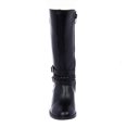 thumbnail image 5 of Botas Mujer Altas Con Hebillas Moda Casual Negro Tipo Piel negro 26 Incógnita 005D1A, 5 of 5