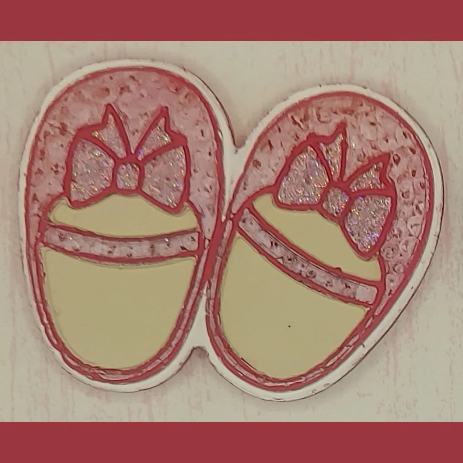 Baby Shoes Silicone Freshie Mold