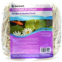 Beckett 1000 Gallon Barley Straw Bales Natural Filtration For Clean, Clear Water in Ponds, Water Gardens, 4 oz.