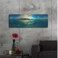 thumbnail image 6 of Luxe Metal Art 'Seychelles - LaDigue from Rocks' by Luxe Portfolio, Metal Wall Art, 48"x16", 6 of 9