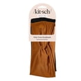 thumbnail image 6 of Kitsch Recycled Fabric Fashion Headband, Black and Camel, 2 Pack, 6 of 7