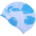 thumbnail image 4 of Wekity Waterproof Silicone Wekity Practical Sun- Proof Printed Swimming Cap Gift, 4 of 7