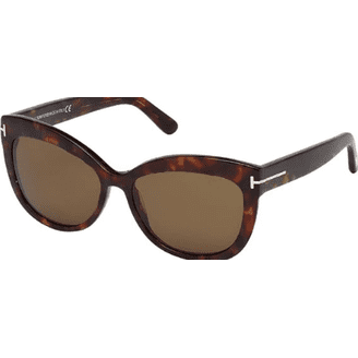 Free Shipping! Tom Ford Simona FT0717 52F Dark Havana  display picture 2