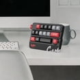 thumbnail image 1 of Runquan Numeric Gaming Keypad Mechanical Keyboard Colorful Backlight 19 Keys Hot Swappable Lightweight for Drawing Tablet Rocker Knob Black, 1 of 8