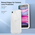 thumbnail image 5 of FYBTO Aegis Designed for iPhone SE 2020 Case/iPhone 7 Case/iPhone 8 Case, Full-Body with Built-in Screen Protector Rugged Clear Case for iPhone SE 2020/7/8 4.7 Inch-Red, 5 of 5