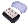 thumbnail image 4 of Caja de conexiones de amplificador de Audio Universal Scienceny para coche bloque de terminales de alimentación estéreo a prueba de polvo de Aleación, 4 of 6