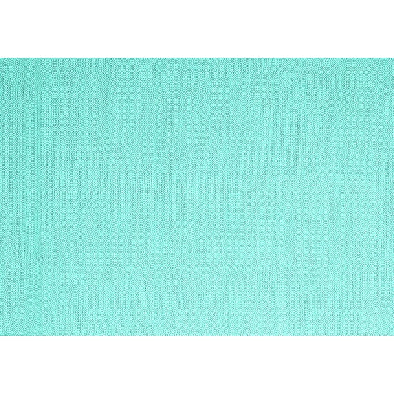 Ahgly Company Indoor Rectangle Abstract Turquoise Blue Contemporary Area Rugs, 8' x 10'