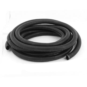 Unique Bargains 20mm Outer Diameter 5M Length Plastic Corrugated Tube Bellows Pipe Hose