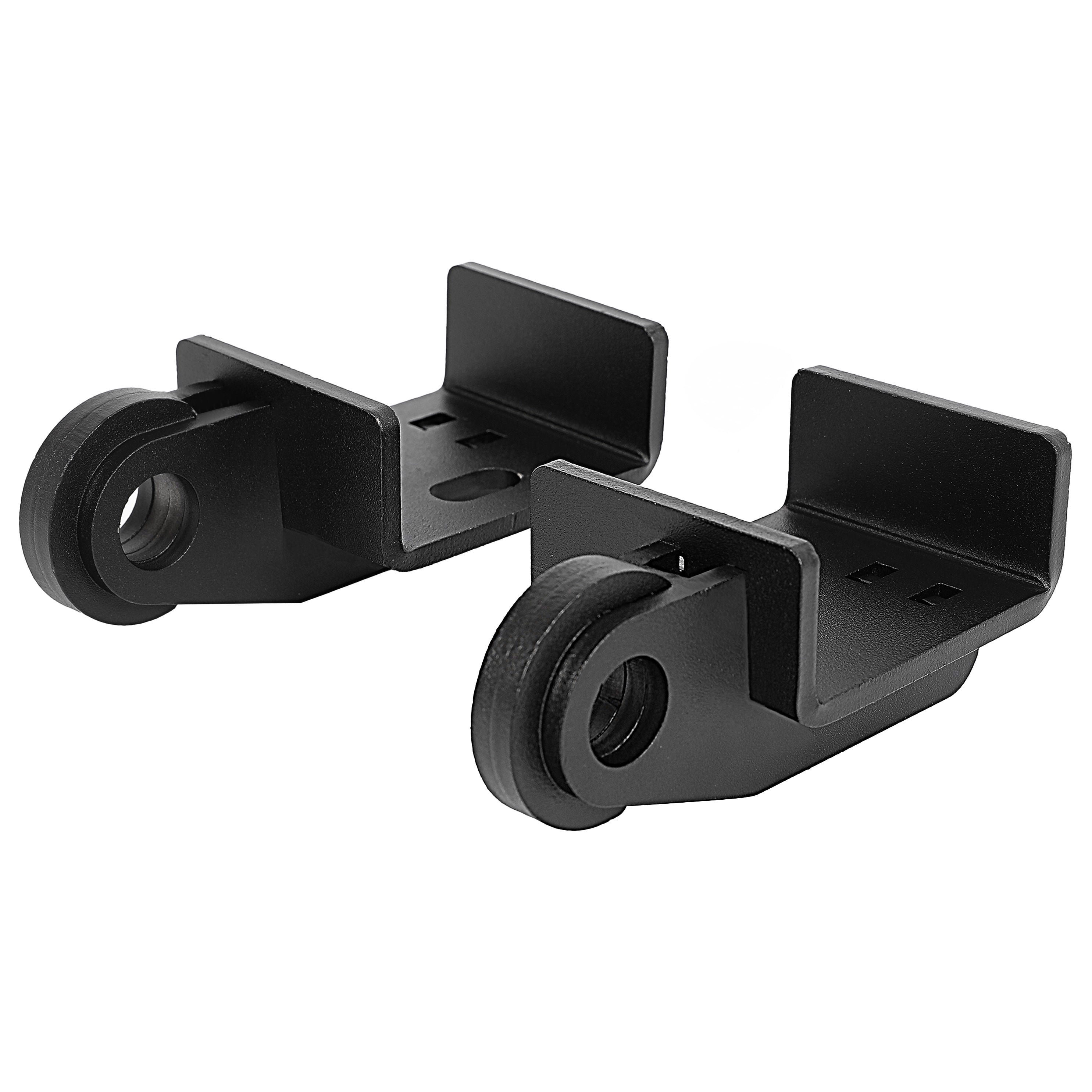 Kojem Demon Tow Hook Bracket for 2009-2022 Toyota Tacoma Front Bumper D-Ring Hook Bracket Mounting Set 2PCS