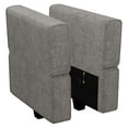 thumbnail image 2 of Fabric Modular Sectional Sofa Armrest Backrest Module Couch Side Sectional Part Armrest/Backrest Grey, 2 of 7