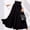 *Black, variant on ClodeEU Women's High Waisted Tie Front Pleated Ankle Length Skirt ,Elegant Casual Maxi Skirt Black,Womens Plus L