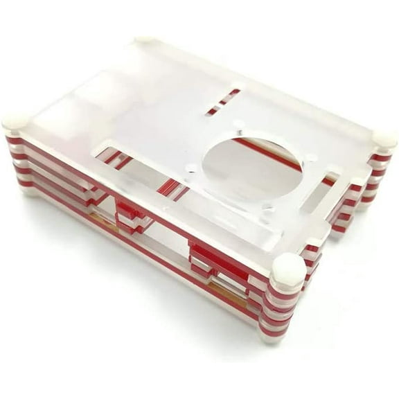Treedix Acrylic Case Experimental PlatCompatible withm Base-Plate Compatible with Raspberry Pi 2/3/3B 