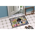 thumbnail image 4 of Carolines Treasures DAC6876MAT 18 x 27 in. Decorating Easter Black Poodle Doormat, 4 of 5