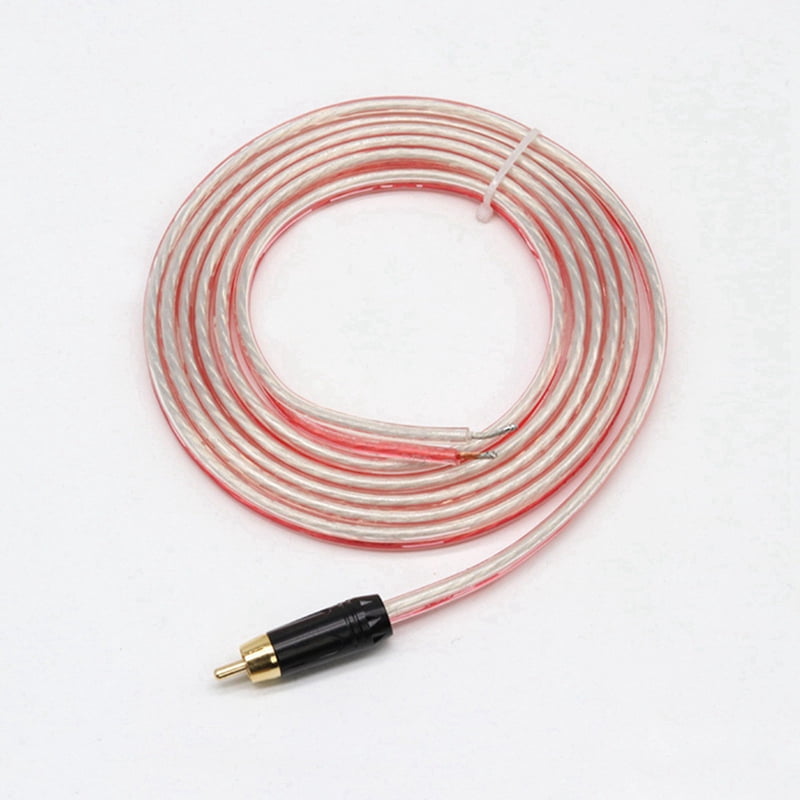 4X Replacement Repair Speaker Bare Wire Cable 5Ft with Plug to Stripped Ends